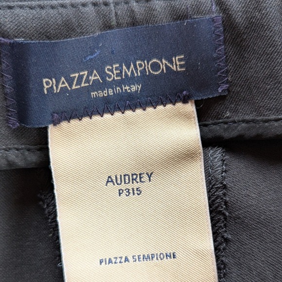 Piazza Sempione Audrey‎ P315 Italian Stretch Cotton Slim Pants 42 US 8 - Picture 7 of 11